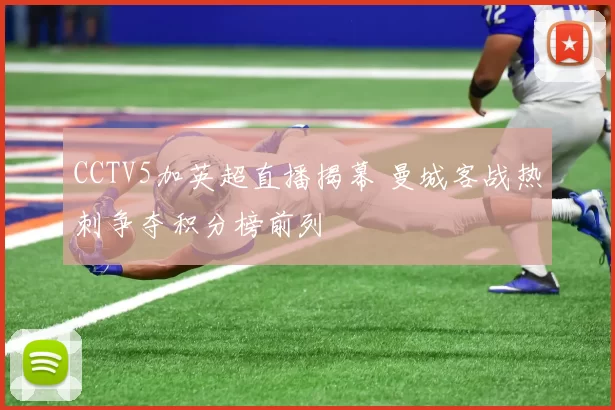 CCTV5加英超直播揭幕 曼城客战热刺争夺积分榜前列